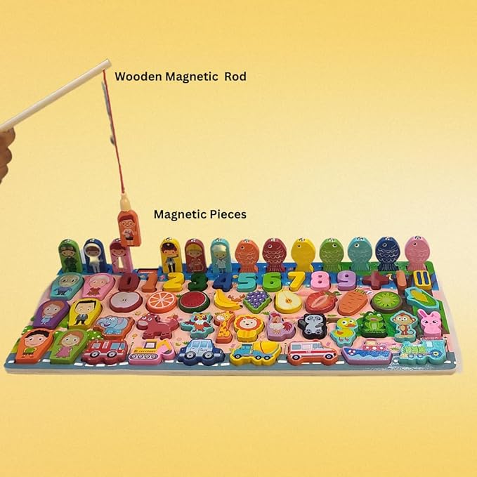 KidzLearn – 6-in-1 Traffic Matching &amp; Counting Board